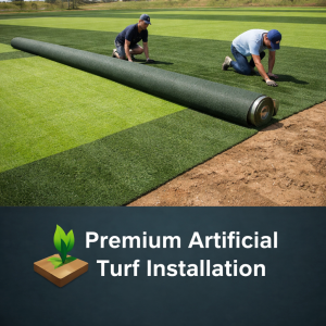 Premium Artificial Turf Installation
