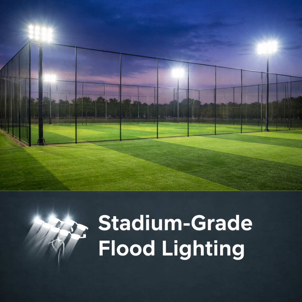 Stadium-Grade Flood Lighting